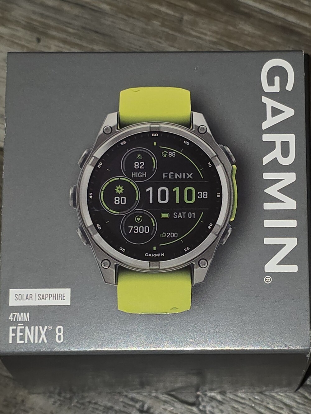 Garmin fenix 8 - 47 mm, Solar